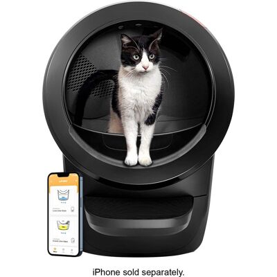Whisker - Litter-Robot® 4 Smart App-Controlled Self-Cleaning Litter Box - Black Whisker - Litter-Robot® 4 Smart App-Controlled Self-Cleaning Litter Box - Black