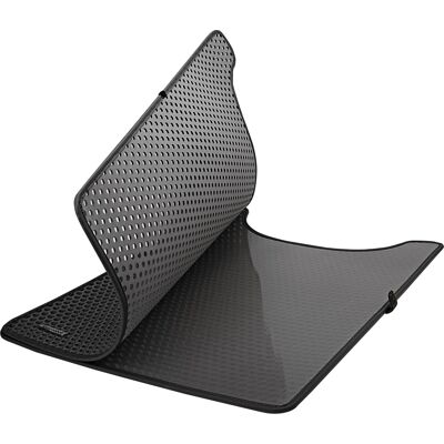 Whisker - Litter-Robot LitterTrap® Mat - Black Whisker - Litter-Robot LitterTrap® Mat - Black