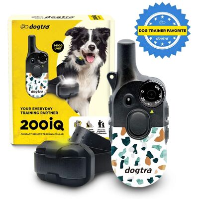 Dogtra - 200iQ Remote Training E Collar - 100 Levels, 1/2 Mile Range, Waterproof - Organic Stone Dogtra - 200iQ Remote Training E Collar - 100 Levels, 1/2 Mile Range, Waterproof - Organic Stone