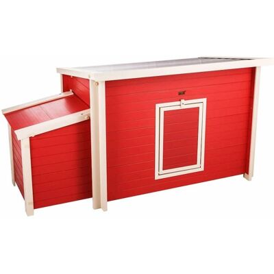 New Age Pet - ECOFLEX Fontana Chicken Barn - Red New Age Pet - ECOFLEX Fontana Chicken Barn - Red