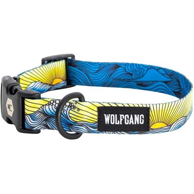 WOLFGANG PET - Wolfgang DawnPatrol Polyester Dog Collar Small - Multicolored WOLFGANG PET - Wolfgang DawnPatrol Polyester Dog Collar Small - Multicolored