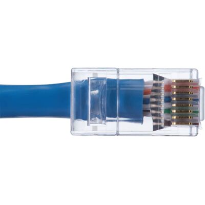 IDEAL - CAT-6 Feed-Thru RJ45 Mod Plugs 100 Pack - Clear IDEAL - CAT-6 Feed-Thru RJ45 Mod Plugs 100 Pack - Clear