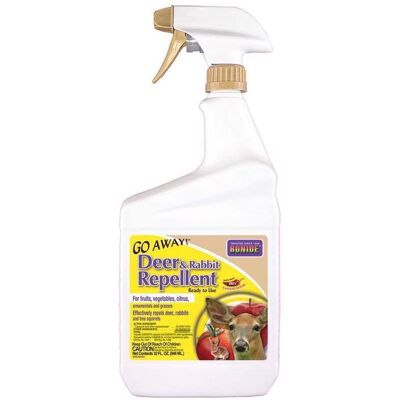 Bonide Go Away Animal Repellent Liquid For Deer and Rabbits 32 oz Bonide Go Away Animal Repellent Liquid For Deer and Rabbits 32 oz