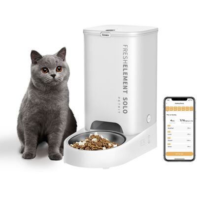 Petkit - Fresh Element Solo Pet Feeder - White Petkit - Fresh Element Solo Pet Feeder - White
