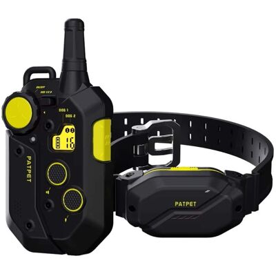 PATPET - Remote Vibrating Dog Training Collar - yellow-green PATPET - Remote Vibrating Dog Training Collar - yellow-green