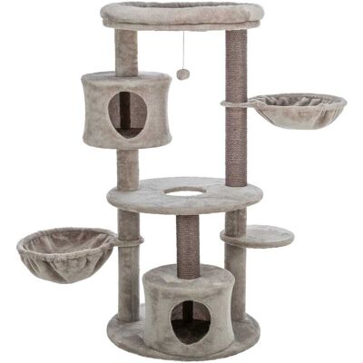 TRIXIE - Anna Plush & Sisal Cat Tree Scratching Posts Condos Hammocks Perches Cat Toy - Gray TRIXIE - Anna Plush & Sisal Cat Tree Scratching Posts Condos Hammocks Perches Cat Toy - Gray