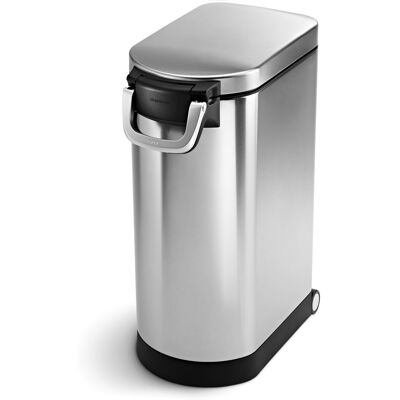 simplehuman - x-large pet food can, stainless steel - Brushed simplehuman - x-large pet food can, stainless steel - Brushed