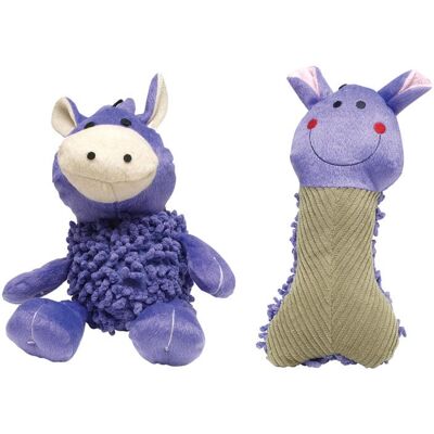Boss PET - Digger's Plush Shaggy Dog Toy Large 1 pk - Multicolored Boss PET - Digger's Plush Shaggy Dog Toy Large 1 pk - Multicolored