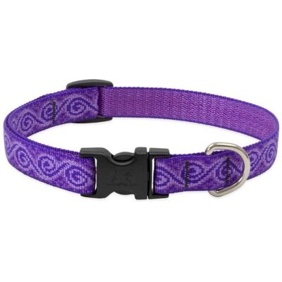 LupinePet - Original Designs Multicolor Jelly Roll Nylon Dog Adjustable Collar - Multicolored LupinePet - Original Designs Multicolor Jelly Roll Nylon Dog Adjustable Collar - Multicolored