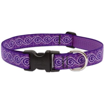 LupinePet - Original Designs Multicolor Jelly Roll Nylon Dog Adjustable Collar - Multicolored LupinePet - Original Designs Multicolor Jelly Roll Nylon Dog Adjustable Collar - Multicolored