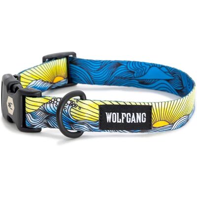 WOLFGANG PET - Wolfgang DawnPatrol Polyester Dog Adjustable Collar Large - Multicolored WOLFGANG PET - Wolfgang DawnPatrol Polyester Dog Adjustable Collar Large - Multicolored