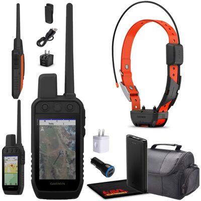 Garmin - Alpha 300 Bundle with TT25 GPS Collar & Field Bag - Black Garmin - Alpha 300 Bundle with TT25 GPS Collar & Field Bag - Black