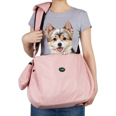 Ownpets - Pet Sling Carrier Hands-Free Bag Adjustable Strap Ownpets - Pet Sling Carrier Hands-Free Bag Adjustable Strap