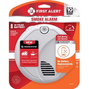 First Alert - Battery-Powered Ionization/Photoelectric Dual Sensor Smoke Detector 1 pk First Alert - Battery-Powered Ionization/Photoelectric Dual Sensor Smoke Detector 1 pk