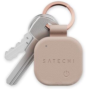 Satechi - FindAll Keychain with Find My - Wireless Rechargeable, Location Tracker, Left-Behind Alerts, Audible Chime - Desert Rose Satechi - FindAll Keychain with Find My - Wireless Rechargeable, Location Tracker, Left-Behind Alerts, Audible Chime - Desert Rose