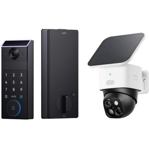 eufy - FamiLock S3 Smart Lock, SoloCam S340,Palm Vein Recognition,Keyless Entry Door Lock,Wi‑Fi Deadbolt+2K HDR Camera+Doorbell eufy - FamiLock S3 Smart Lock, SoloCam S340,Palm Vein Recognition,Keyless Entry Door Lock,Wi‑Fi Deadbolt+2K HDR Camera+Doorbell