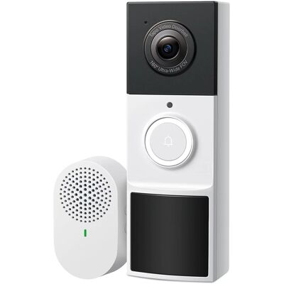 PRIMEPLUS - Smart Video Doorbell Camera Wireless with Chime, 2K Resolution, Full Color Night Vision & Spotlights PRIMEPLUS - Smart Video Doorbell Camera Wireless with Chime, 2K Resolution, Full Color Night Vision & Spotlights