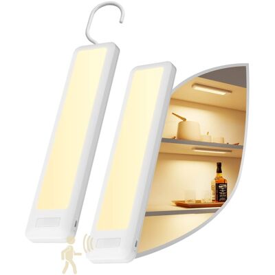 Dawnrise - Rechargeable Motion Sensor Bar Light 2-Pack Warm Dawnrise - Rechargeable Motion Sensor Bar Light 2-Pack Warm