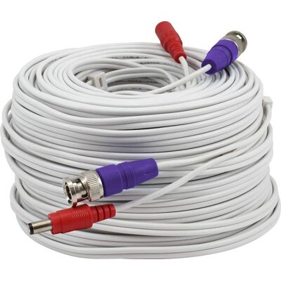 Swann - 200' BNC Extension Cable - White Swann - 200' BNC Extension Cable - White
