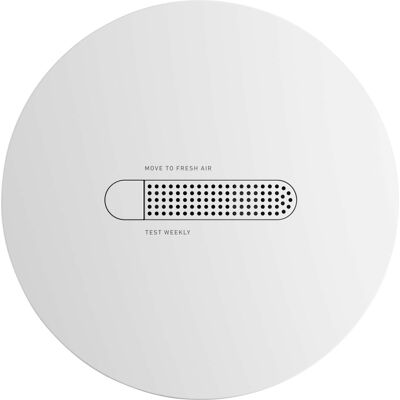SimpliSafe - Smoke & Carbon Monoxide Detector - White SimpliSafe - Smoke & Carbon Monoxide Detector - White