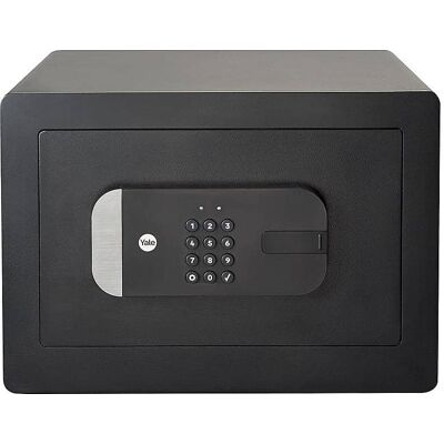 Yale - Smart Safe with Bluetooth - Keypad Access - Black Yale - Smart Safe with Bluetooth - Keypad Access - Black