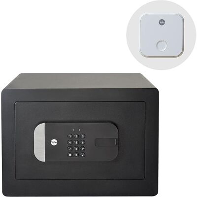 Yale - Smart Safe with Wi-Fi - Keypad Access - Black Yale - Smart Safe with Wi-Fi - Keypad Access - Black