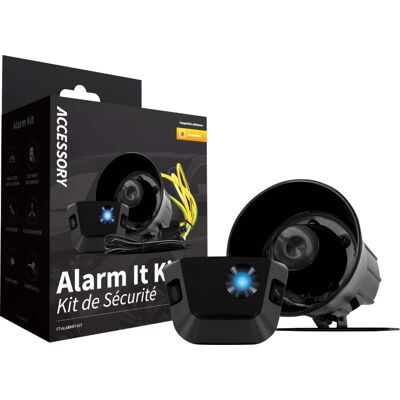 Compustar - Vehicle Alarm Add-on Kit for Remote Start Systems - Black/Gray Compustar - Vehicle Alarm Add-on Kit for Remote Start Systems - Black/Gray