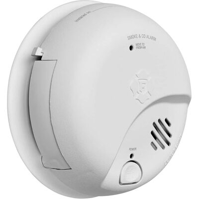 First Alert - SMICO100-AC Interconnect Hardwire 2-in-1 Smoke and CO Alarm, Battery Backup, Ionization - White First Alert - SMICO100-AC Interconnect Hardwire 2-in-1 Smoke and CO Alarm, Battery Backup, Ionization - White