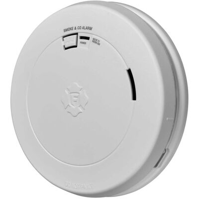 First Alert - BRK Battery-Powered Photoelectric Smoke and Carbon Monoxide Detector 6 pk First Alert - BRK Battery-Powered Photoelectric Smoke and Carbon Monoxide Detector 6 pk