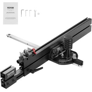 VEVOR - Precision Miter Gauge, Standard Slot 3/4'' x 3/8'', Aluminum Alloy Table Saw Miter Gauge with 19-35 in Grating - Black VEVOR - Precision Miter Gauge, Standard Slot 3/4'' x 3/8'', Aluminum Alloy Table Saw Miter Gauge with 19-35 in Grating - Black