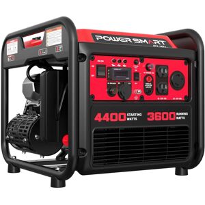 POWERSMART - 4400-Watt Portable Generator with Inverter Technology,30 amp for Home Use and Emergency Backup, 2026 EPA Compliant - Red POWERSMART - 4400-Watt Portable Generator with Inverter Technology,30 amp for Home Use and Emergency Backup, 2026 EPA Compliant - Red