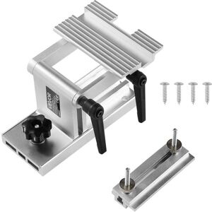VEVOR - Bench Grinder Tool Rest, Adjustable Replacement Tool Rest Sharpening Jig for 6"/8" Bench Grinder with Flat Miter Slide - Silver VEVOR - Bench Grinder Tool Rest, Adjustable Replacement Tool Rest Sharpening Jig for 6"/8" Bench Grinder with Flat Miter Slide - Silver