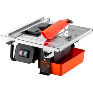 VEVOR - Wet Tile Saw, 7-inch 65Mn Steel Blade, 3500 RPM Induction Motor, Tile Cutter Wet Saw with Water Reservoir - Silver VEVOR - Wet Tile Saw, 7-inch 65Mn Steel Blade, 3500 RPM Induction Motor, Tile Cutter Wet Saw with Water Reservoir - Silver