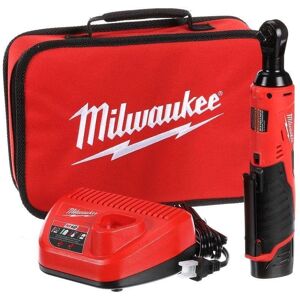 Milwaukee - 2457-21 3/8-in Cordless M12 Lithium-Ion Ratchet Kit (Ratchet Kit w/Tool Bag) Milwaukee - 2457-21 3/8-in Cordless M12 Lithium-Ion Ratchet Kit (Ratchet Kit w/Tool Bag)