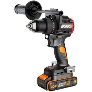 WORX - WX109L 20V PowerShare 105 Nm Brushless Cordless Drill/Driver (Battery & Charger Included) - Black WORX - WX109L 20V PowerShare 105 Nm Brushless Cordless Drill/Driver (Battery & Charger Included) - Black