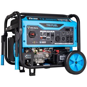 Pulsar - 13,000-Watt Tri Fuel Gasoline, Propane, Natural Gas, Portable Generator with Remote Start Pulsar - 13,000-Watt Tri Fuel Gasoline, Propane, Natural Gas, Portable Generator with Remote Start