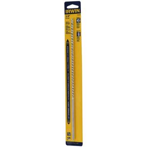 Irwin - 1/4 X 13 L Tungsten Carbide Tipped Rotary Drill Bit Straight Shank 1 pk Irwin - 1/4 X 13 L Tungsten Carbide Tipped Rotary Drill Bit Straight Shank 1 pk