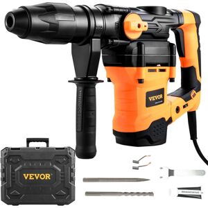 VEVOR - 1-9/16 Inch SDS-Max Rotary Hammer Drill, 13Amp Corded Drills, Heavy Duty Chipping Hammers - Yellow VEVOR - 1-9/16 Inch SDS-Max Rotary Hammer Drill, 13Amp Corded Drills, Heavy Duty Chipping Hammers - Yellow