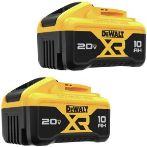 Dewalt - 20V MAX 10 Ah Lithium Ion Battery 2-Pack (DCB210-2) Dewalt - 20V MAX 10 Ah Lithium Ion Battery 2-Pack (DCB210-2)
