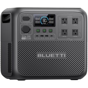 BLUETTI - 2600W Continuous/3900W Peak Output 2073Wh Portable Power Station, Push Button Start Battery Generator for Emergency Use (2073 Wh Capacity) BLUETTI - 2600W Continuous/3900W Peak Output 2073Wh Portable Power Station, Push Button Start Battery Generator for Emergency Use (2073 Wh Capacity)
