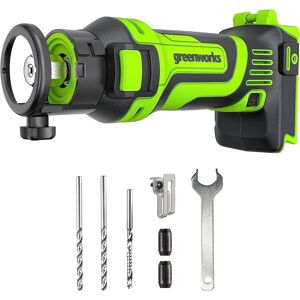 Greenworks - 24V PowerAll Cordless Speed Saw Rotary Cutter, Tool Only, Battery and Charger Not Included Greenworks - 24V PowerAll Cordless Speed Saw Rotary Cutter, Tool Only, Battery and Charger Not Included