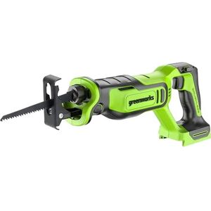 Greenworks - 24V Brushless 1" Cordless Reciprocating Saw (3,000 SPM), Tool Only, Battery and Charger Not Included - Green Greenworks - 24V Brushless 1" Cordless Reciprocating Saw (3,000 SPM), Tool Only, Battery and Charger Not Included - Green