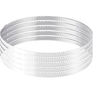 VEVOR - Bandsaw Blade, 109.45 Inch Length, 4 TPI Band Saw Blade with 18 HRC Hardened Sharp Teeth, High-Strength Carbon Steel - Silver VEVOR - Bandsaw Blade, 109.45 Inch Length, 4 TPI Band Saw Blade with 18 HRC Hardened Sharp Teeth, High-Strength Carbon Steel - Silver
