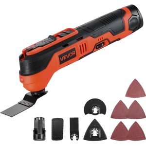 VEVOR - Cordless Oscillating Tool, 12V Oscillating Saw Tool with 6 Variable Speeds 6000 - 17500 OPM, 3.2° Oscillation Angle VEVOR - Cordless Oscillating Tool, 12V Oscillating Saw Tool with 6 Variable Speeds 6000 - 17500 OPM, 3.2° Oscillation Angle