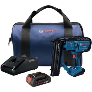 Bosch - GNH18V-18MB12 18V Brushless 18-Gauge Brad Nailer Kit with 2Ah Battery Bosch - GNH18V-18MB12 18V Brushless 18-Gauge Brad Nailer Kit with 2Ah Battery