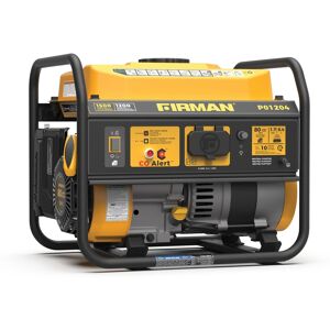 Firman - P01204 Recoil Start 120V 1500-Watt Gas Portable Generator with CO Alert - Gold, Black Firman - P01204 Recoil Start 120V 1500-Watt Gas Portable Generator with CO Alert - Gold, Black