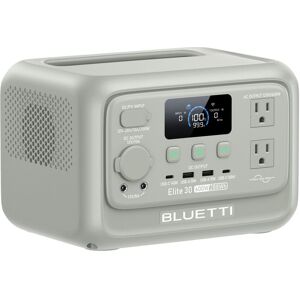 BLUETTI - 600W Continuous/1500W Peak Output Power Station 288Wh Push Button Start LiFePO4 Battery Solar Generator for Outdoors - Light Sand Grey BLUETTI - 600W Continuous/1500W Peak Output Power Station 288Wh Push Button Start LiFePO4 Battery Solar Generator for Outdoors - Light Sand Grey