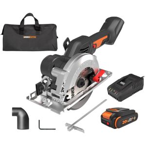WORX - Nitro WORXSAW 20V 4.5" Cordless Brushless Circular Saw (1 x 2.0Ah Battery & 1 x Charger Included) - Black WORX - Nitro WORXSAW 20V 4.5" Cordless Brushless Circular Saw (1 x 2.0Ah Battery & 1 x Charger Included) - Black