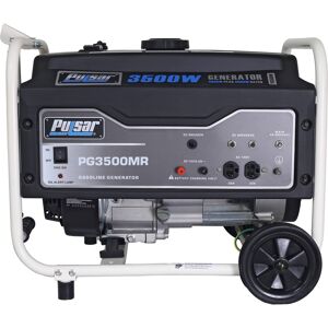 Pulsar - 3,500-Watt Gasoline Powered Generator with Mobility Kit Pulsar - 3,500-Watt Gasoline Powered Generator with Mobility Kit