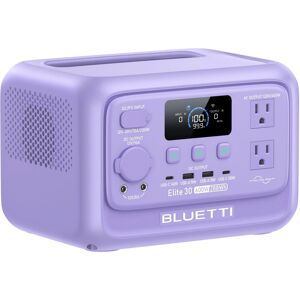 BLUETTI - 600W Continuous/1500W Peak Output Power Station 288Wh Push Button Start LiFePO4 Battery Solar Generator for Outdoors - Purple BLUETTI - 600W Continuous/1500W Peak Output Power Station 288Wh Push Button Start LiFePO4 Battery Solar Generator for Outdoors - Purple